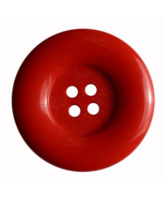 Fashion button - Size: 50mm - Color: red - Art.No. 380082