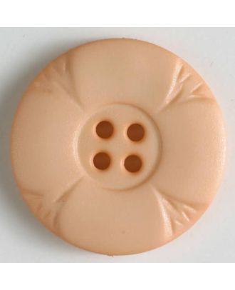 polyamide button with holes - Size: 23mm - Color: pink - Art.No. 318639
