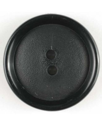 Fashion button - Size: 25mm - Color: black - Art.No. 230331