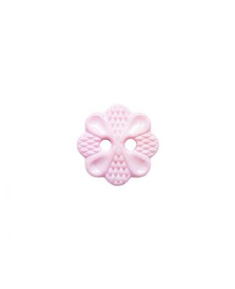 polyamide button with 2 holes - Size: 13mm - Color: rosa - Art.No.: 223049