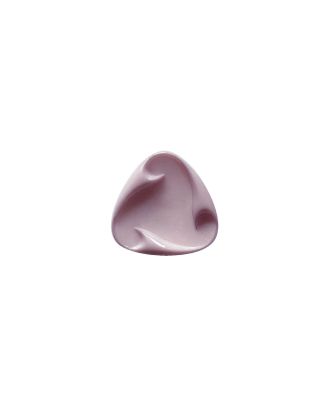polyamide button triangular with shank - Size: 15mm - Color: grau - Art.No.: 265040