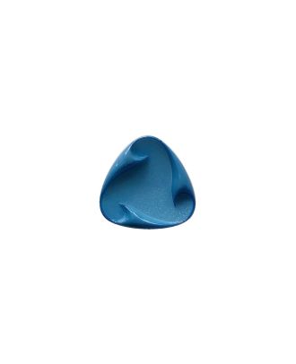 polyamide button triangular with shank - Size: 13mm - Color: blau - Art.No.: 245005