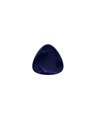 polyamide button triangular with shank - Size: 13mm - Color: dunkelblau - Art.No.: 245006