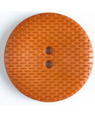 Fashion Button - Size: 30mm - Color: orange - Art.No. 342519