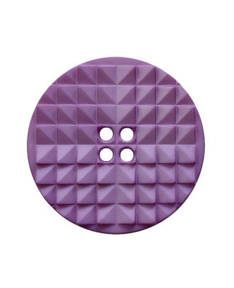 polyamide button round shape with eye-catching surface and 2 holes - Size: 30mm - Color: purple - Art.No.: 407002
