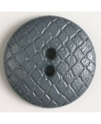 polyamide button - Size: 28mm - Color: grey - Art.No. 346609