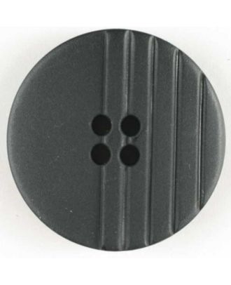 Fashion button - Size: 28mm - Color: black - Art.No. 310101