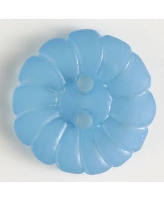 fashion button - Size: 18mm - Color: blue - Art.-Nr.: 264504