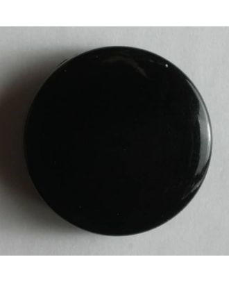 Fashion button - Size: 13mm - Color: black - Art.No. 180192