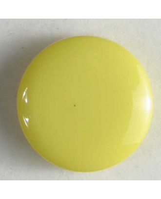 Fashion button - Size: 13mm - Color: yellow - Art.No. 180214