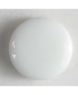 Fashion button - Size: 15mm - Color: white - Art.No. 201264