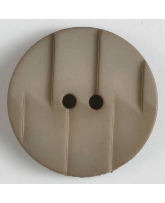 polyamide button 2 holes - Size: 28mm - Color: beige - Art.No. 345602