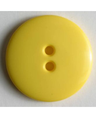 Fashion button - Size: 18mm - Color: yellow - Art.No. 191024