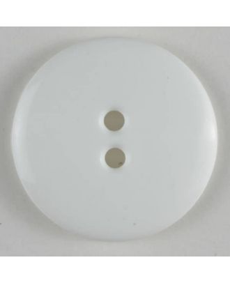 Fashion button - Size: 18mm - Color: white - Art.No. 190842