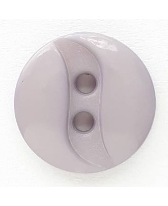 polyamide button with 2 holes - Size: 13mm - Color: purple - Art.No. 218710