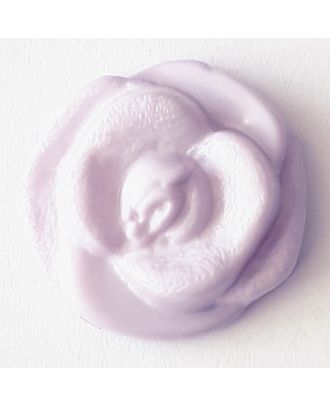 rose button with shank - Size: 13mm - Color: lilac/purple - Art.No. 222806