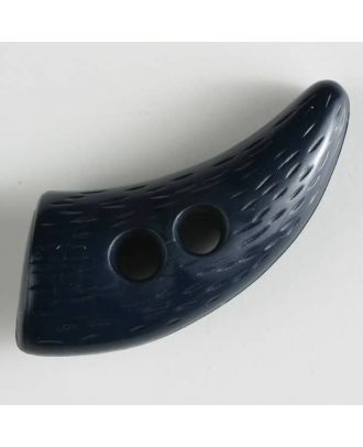 fashion button - Size: 50mm - Color: navy blue - Art.-Nr.: 350214