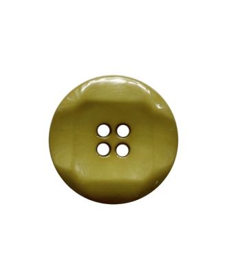 polyamide button round shape with shiny surface and 4 holes - Size: 23mm - Color: beige - Art.No.: 343100