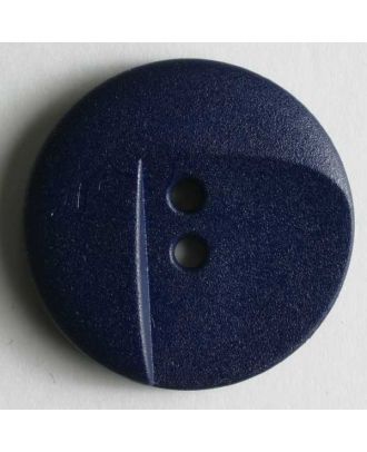 Fashion button - Size: 23mm - Color: blue - Art.No. 290510
