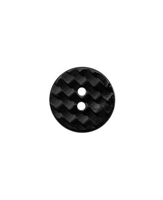polyamide button round shape with 2 holes - Size: 13mm - Color: schwarz - Art.No.: 221974