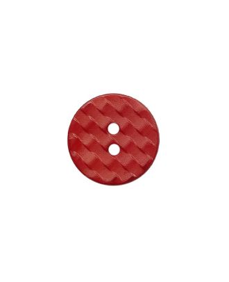 polyamide button round shape with 2 holes - Size: 13mm - Color: rot - Art.No.: 224034