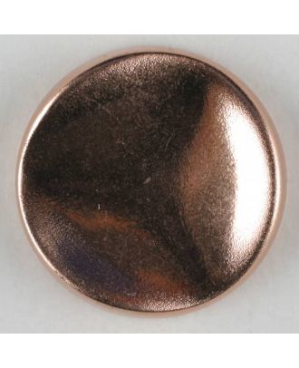 polyamide button with shank - Size: 18mm - Color: dull copper - Art.-Nr.: 261230