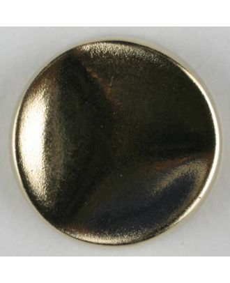 polyamide button with shank - Size: 28mm - Color: dull gold - Art.-Nr.: 350420