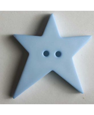 Star button - Size: 15mm - Color: blue - Art.No. 189057