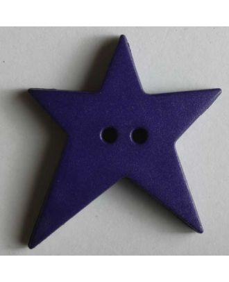 Star button - Size: 15mm - Color: lilac - Art.No. 189063