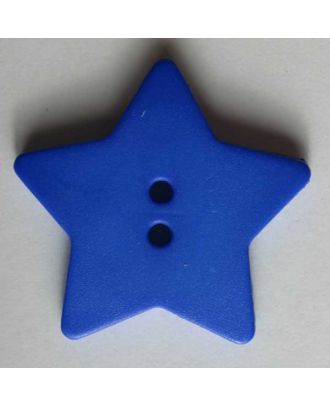 Quilting & Patchwork button - Size: 15mm - Color: blue - Art.No. 189033
