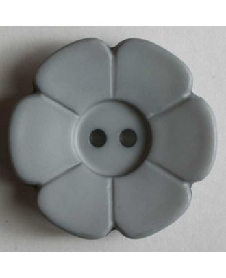 Quilting & Patchwork button - Size: 15mm - Color: grey - Art.No. 219077