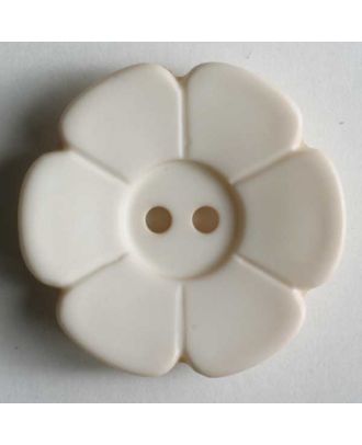 Quilting & Patchwork button - Size: 15mm - Color: beige - Art.No. 219106