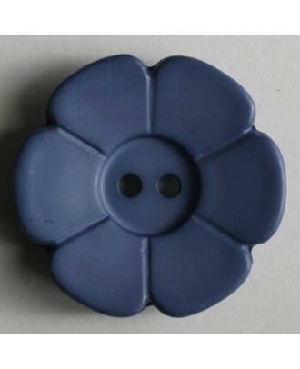 Quilting & Patchwork button - Size: 15mm - Color: blue - Art.No. 219085