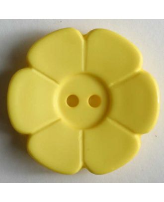 Quilting & Patchwork button - Size: 15mm - Color: yellow - Art.No. 219098