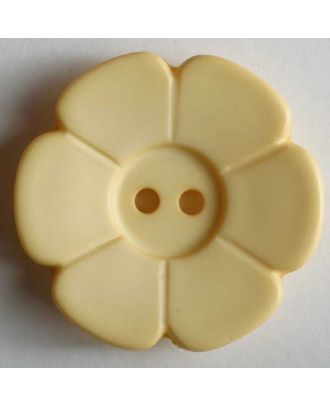 Quilting & Patchwork button - Size: 28mm - Color: yellow - Art.No. 289110