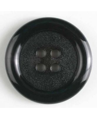 polyamide button - Size: 23mm - Color: black - Art.-Nr.: 290689