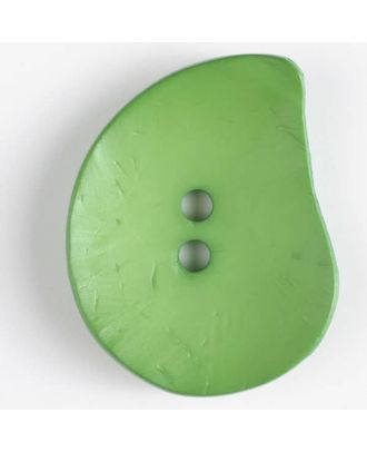 fashion button - Size: 50mm - Color: green - Art.-Nr.: 390144