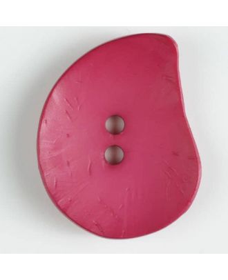 Big button, oval - Size: 50mm - Color: pink - Art.No. 390153