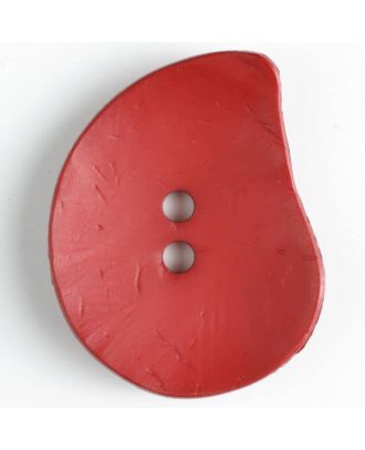 fashion button - Size: 50mm - Color: red - Art.-Nr.: 390137