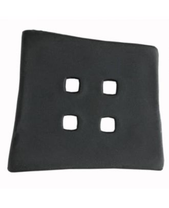 plastic button with 4 holes - Size: 55mm - Color: black - Art.No. 400085