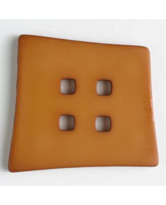 plastic button with 4 holes - Size: 55mm - Color: beige - Art.No. 405500