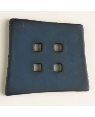 plastic button with 4 holes - Size: 55mm - Color: navy blue - Art.No. 400086