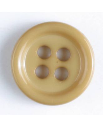 fashion button - Size: 9mm - Color: beige - Art.-Nr.: 170517