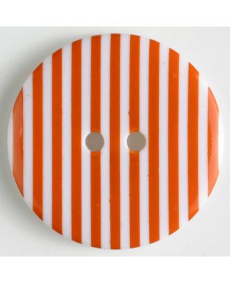 fashion button - Size: 34mm - Color: orange - Art.-Nr.: 370474