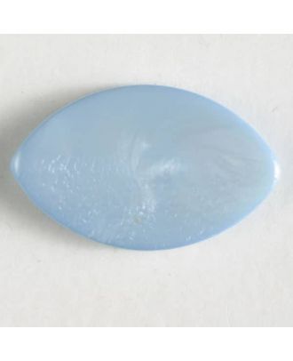 plastic button with shank - Size: 34mm - Color: blue - Art.No. 372613