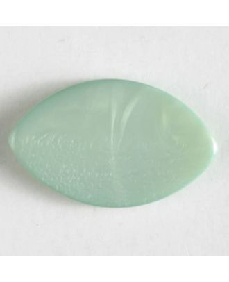plastic button with shank - Size: 34mm - Color: green - Art.No. 372615