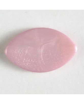 plastic button with shank - Size: 34mm - Color: pink - Art.No. 372616