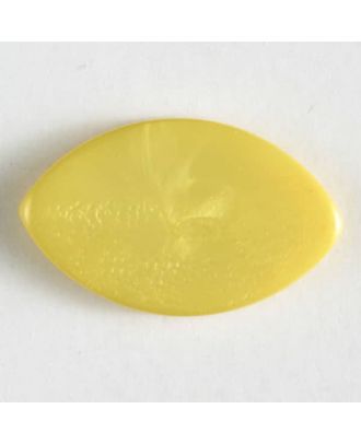plastic button with shank - Size: 34mm - Color: yellow - Art.No. 372617