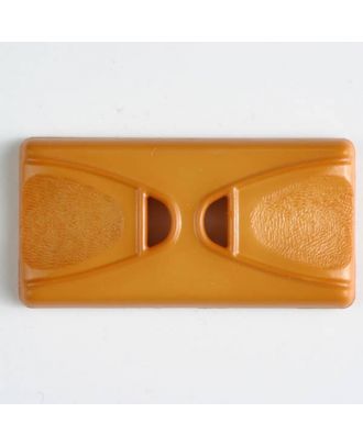 plastic button with 2 holes - Size: 45mm - Color: orange - Art.No. 400149