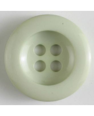 polyamide button 4 holes - Size: 28mm - Color: green - Art.No. 345623